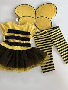 AMERIKANISCHES MÄDCHEN Puppe Biene selbst Kostüm - Bild 1 von 2
