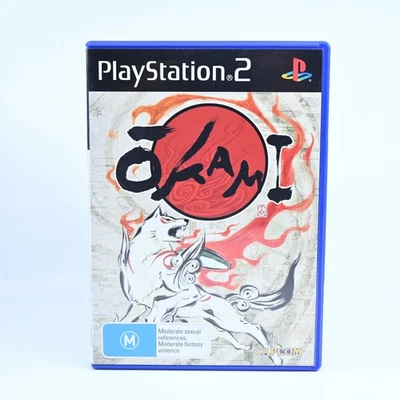 Okami - Sony Playstation 2 / PS2 Game + Manual - PAL - MINT DISC! - image 1 of 4