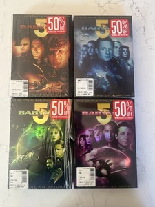 Babylon 5 DVD Lot Seasons 1–4 | Season 2 & 4 Sealed | Rare Sci-Fi Series - Picture 1 of 14