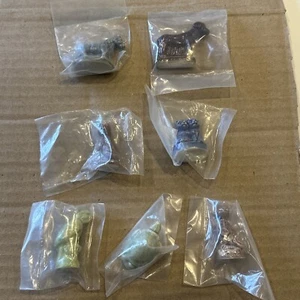 "PET SHOP" RED ROSE TEA WADE ENGLAND SET 7 FIGURINES New Sealed - Picture 1 of 8