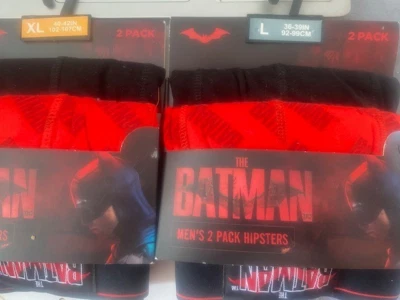 Paquete de 2 calzoncillos boxer/hipsters Batman DC Primark ELIGE TU TALLA L o XL Foto 1 de 4