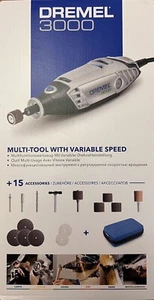 Dremel 3000 Multifunktionswerkzeug Set mit 15 Zubehörteilen, 130W - Bild 1 von 1