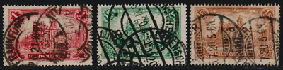 Germany 1920 SC# 111 - 113 - General Post Office in Berlin - Used Lot # 17 - Image 1 of 2