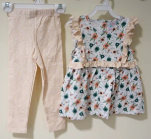 New Stitchy Fish Floral & Polka Dot Morgan Set Girl's Size 12 - Picture 1 of 2