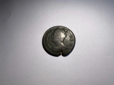 1749 UK United Kingdom King George II Colonial Farthing Regal Issue 3.47g Coin Cover