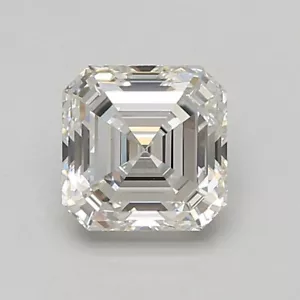 Asscher 1.77ct F VS1 CVD IGI Certified Loose Lab Grown Diamond - Picture 1 of 3