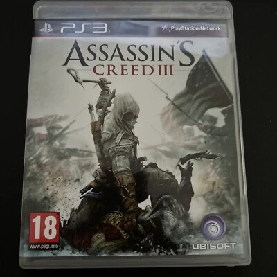 Assassin's Creed 3 Playstation 3 PS3 +Manual - Image 1 of 4