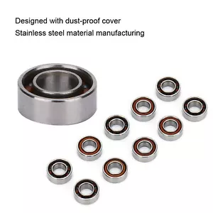 10 pz cuscinetto dentale universale in acciaio inox per manipolo dentale ad alta velocità - Foto 1 di 10