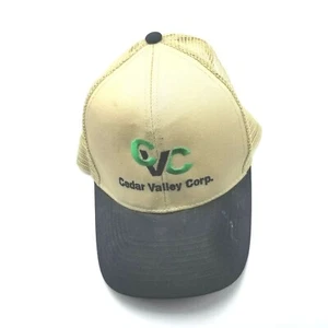Gorra Cedar Valley Corp Contratación General Construcción Snapback Beige Ca4 - Imagen 1 de 6