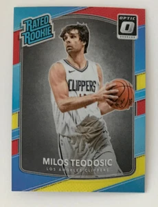 2017-18 Panini Donruss óptica Milos teodosic clasificación LAC novato rojo/amarillo radiocontrol #155! - Imagen 1 de 2