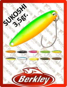 Ondulante Berkley® Area Game Spoon SUKOSHI 3,5 gr artificiale monoamo trota lago - Picture 1 of 27