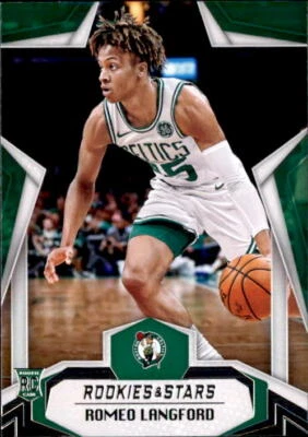 Romeo Langford 2019-20 Panini Chronicles Rookies & Stars Rookie Card #676 - Image 1 of 2