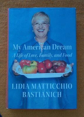 Lidia Matticchio Bastianich Signed My American Dream Book 1st Edition Autograph  Foto 1 de 4