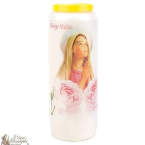 BOUGIE NEUVAINE à la vierge marie - Imagen 1 de 1