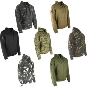 Kombat UK Mens Spec Ops Army Military Camouflage Hooded Zip Hoodie S - XXXL - Picture 1 of 8