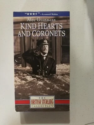 Kind Hearts and Coronets (VHS, 1994) Alec Guinness - Image 1 of 2
