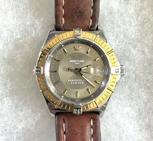 Breitling Perpetual Sirius B62021 Stahl/18k Gold Uhr 32mm - Bild 1 von 9