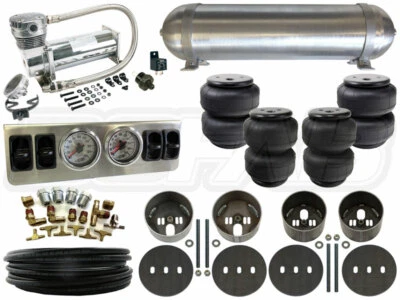 Kit completo de suspensión neumática - Lincoln Continental 1975-1979 - NIVEL 1 Foto 1 de 2