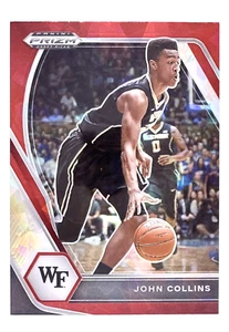 2021 Panini Prizm Draft Picks Red Ice #94 John Collins Atlanta Hawks - Picture 1 of 2