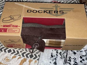 dockers slippers mens microsuede