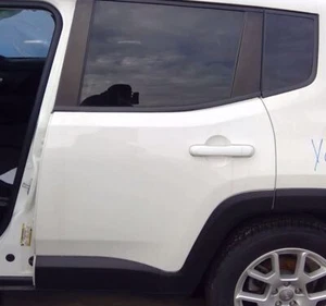 Jeep Renegade REAR Door Driver Left PWV White 2015 2016 2017 2018 2019 2021 2022 - Picture 1 of 12