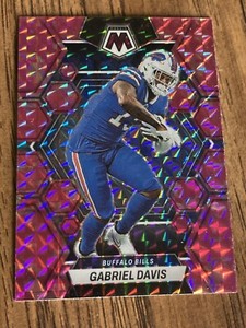 2023 Mosaic "Pink Camo Prizm" Gabriel Davis NM Buffalo Bills UCF Knights