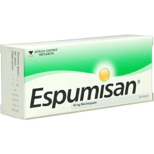 EURIMPHARM ARZNEIMITTEL GMBH ESPUMISAN 40MG WEICHKAPSEL 100St Kapseln PZN:2400318