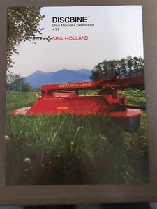 Sperry New Holland Discbine 411 Disc Mower Conditioner brochure specifications - Picture 1 of 3