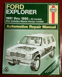 Haynes '91-'95 Ford Explorer Repair Manual, and Mazda Navajo, Part #36024 (2021) - Bild 1 von 2