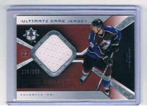 2004-05 Ultimate Collection Jerseys #UGJ-HE Milan Hejduk NM-MT NM-MT MEM /250 