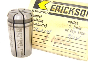 NUOVA PINZA KENNAMETAL ERICKSON TG75 ANGOLO SINGOLO 9/64" TG-75 75TG0141 (.1406") - Foto 1 di 1