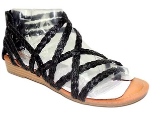 Carlos by Carlos Santana Women's Amara 2 Sandals Black Size 5.5 M - Picture 1 of 6