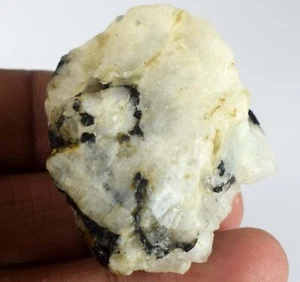 Srilankan weißer Mondstein 152,65 ct natürlicher unbehandelter Edelstein grobes Exemplar - Bild 1 von 5