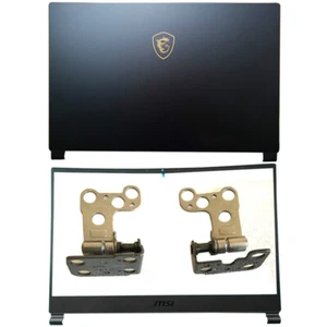 for MSI GS65 GS65VR Stealth MS-16Q1 MS-16Q2 LCD Back Cover+Bezel+Hinges(LR) - Afbeelding 1 van 4