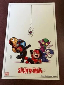 Impresión artística variante Scottie Young Baby #1 Superior Foes of Spider-Man Spiderman #1 - Imagen 1 de 1