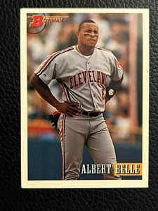 1993 Bowman Albert Belle #445 Cleveland Indians Nuovo di zecca/mt - Foto 1 di 2