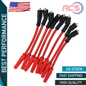 Spark Plug Wires For Chevy GMC Truck 4.8L 5.3L 6.0L Vortec Engines 32819 - Picture 1 of 7