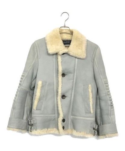 GUCCI Shearling Giacca Uomo Autentica