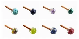 16PCS COPPER CONTACT SCREW US 8-32 THREAD TATTOO MACHINE BINDING POST PARTS - Picture 1 of 9