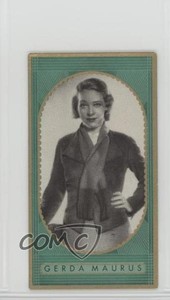 1937 Cigaretten Bilderdienst Bunte Filmbilder Series 2 Tobacco Gerda Maurus 2h8