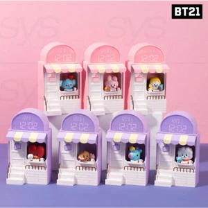 BTS BT21 Official Authentic Goods Baby MY LITTLE BUDDY Cafe Clock + Tracking Num - Picture 1 of 6