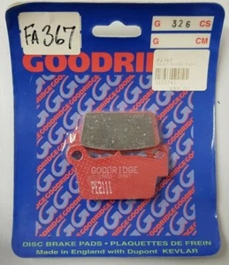 Goodridge G326CS EBC FA367 brake pads rear Yamaha WR250R/X 2008 + - Picture 1 of 1