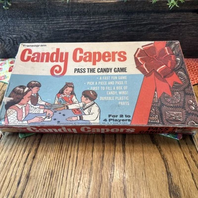 Vintage Candy Capers Board Game 1960’s, All Chocolate Pieces, No Instructions - Image 1 of 4