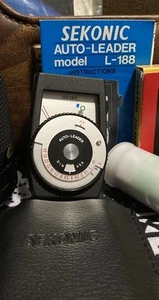197486 Sekonic Auto-Leader Model L-188 Original And Instruction Manual - Picture 1 of 1
