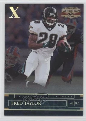 2007 Donruss Gridiron Gear Silver X's /250 Fred Taylor #84 - Image 1 of 2