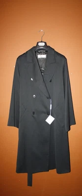 Max Mara size 10 womens black coat. New w/ tag. Made in Italy. luxury dress coat - Image 1 of 4