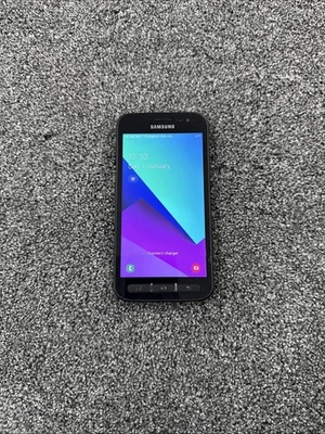Samsung Galaxy Xcover 4 Black Unlocked 16GB Rugged Android Smartphone Cracked - Image 1 of 4