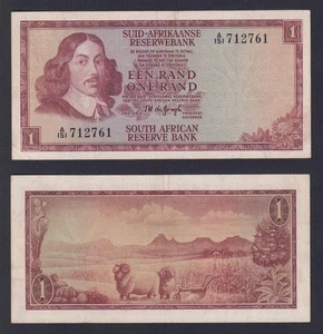 Banconota Sud Africa 1 rand (1973-1975) P.-115a BB/VF - Picture 1 of 1