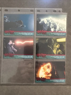 Harry Potter Artbox Order Of The Phoenix Update Promo Cards, Red Promo Set Rare! - Image 1 of 4