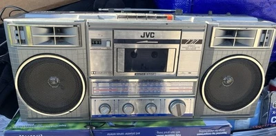  JVC RC-770JW Stereo Radio Cassette Recorder Ghettoblaster - funktionstüchtig  - Bild 1 von 3